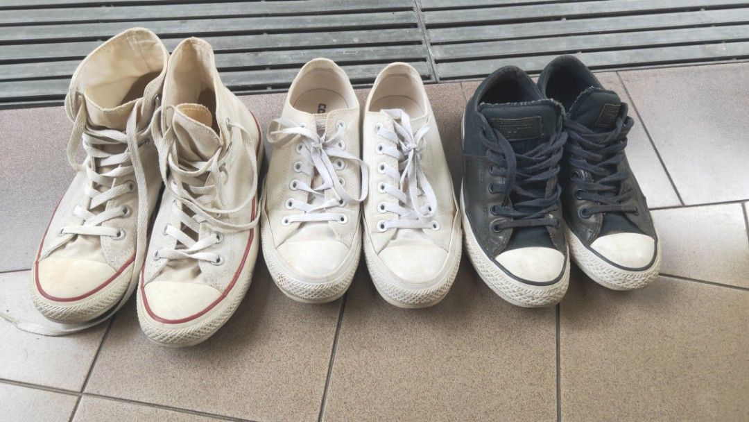 ALL 3 SHOES CONVERSE SNEAKERS EUR 39 US 8