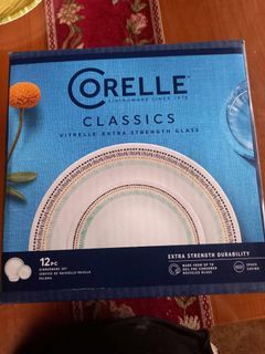 Corelle Classic 12pcs dinnerware set