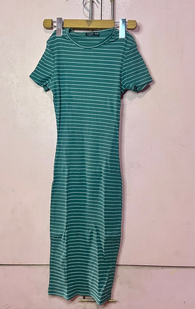 Cotton On Stripes Bodycon Dress, Women's Fashion, Dresses & Sets, Dresses on  Carousell