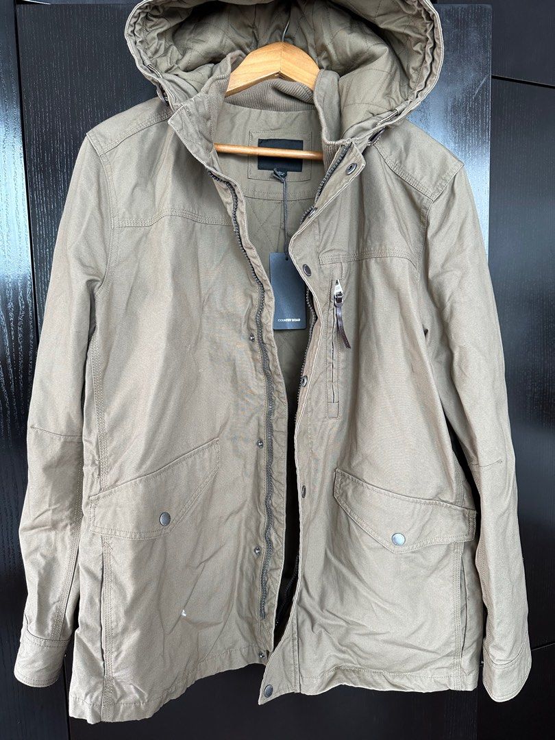 Country Road Men s Outerwear Khaki Size Large Jacket Purchased for 249