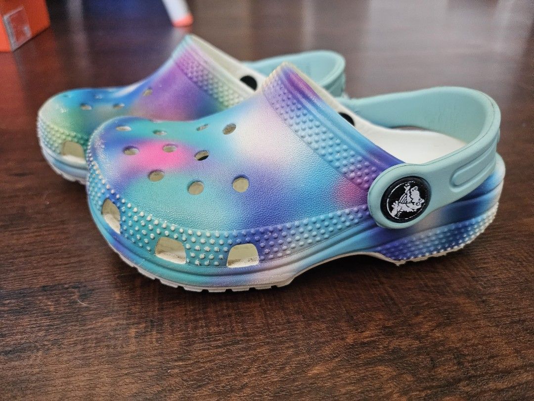 Crocs tye die kids shoes Babies Kids Babies Kids Fashion on