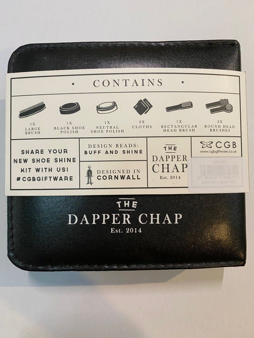 Buff and shine store shoe polish kit