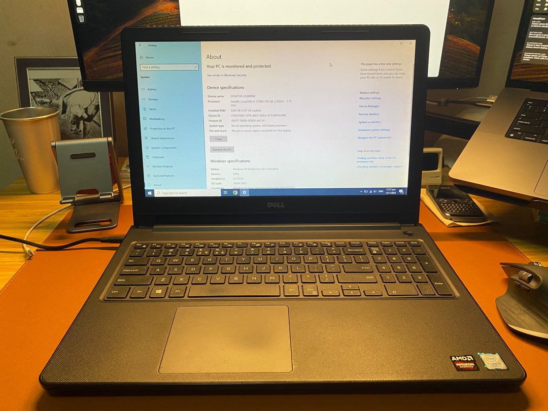 Dell Vostro 15 3568 Laptop 7th gen i5-7200U/8GB/1TB/AMD R5 M420 ...