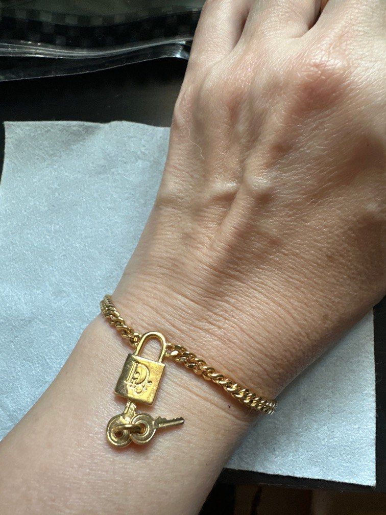 Dior lock bracelet hot sale