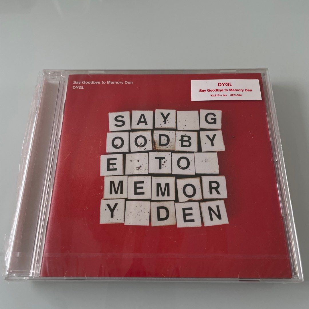 未開封 カセット DYGL Say goodbye to memory den 7/7発売【Tシャツ