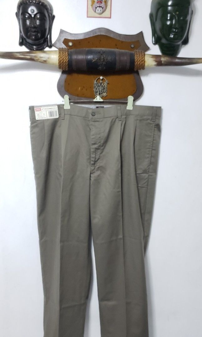 Edwin (Category: Trousers) located in Manila. Submitted by mistej (Listing ID 1279033176, Image 3). Description: edwin khakis legit brandnew straight cut dimes 42 weist 38 length 9 leg opening.
