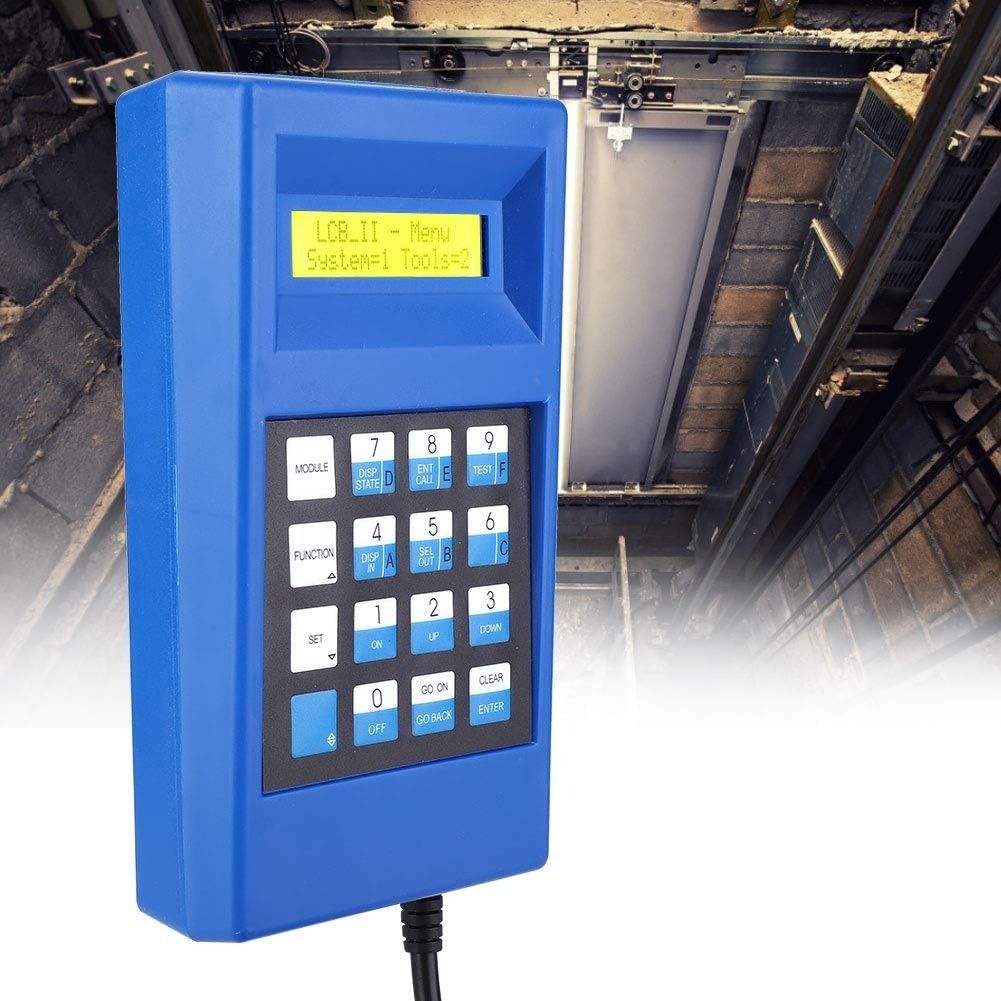 Elevator Test Conveyor, Plastic Exquisite Blue LCD Display Elevator ...