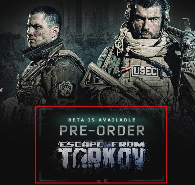 Escape from Tarkov (EFT) Standard Edition, Video Gaming, Video Games ...