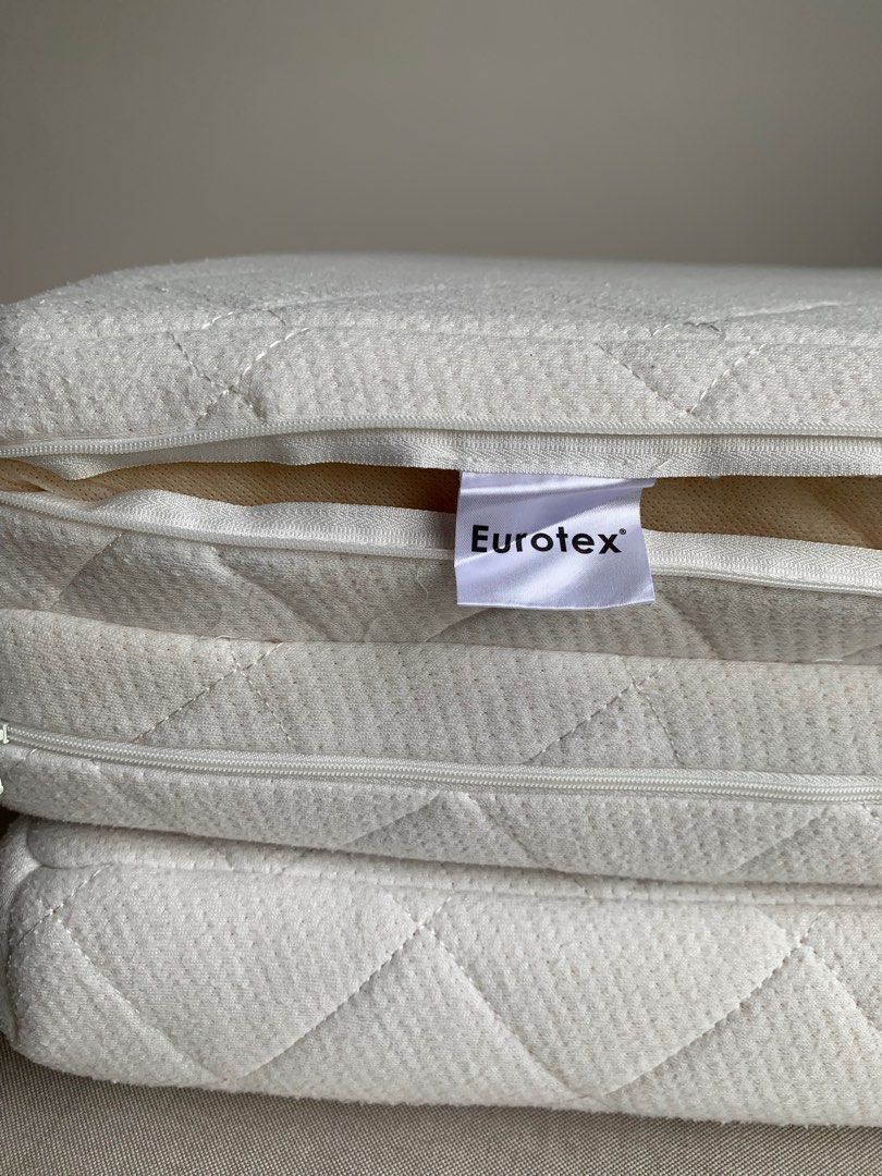 Eurotex tri fold foam single mattress, Furniture & Home Living, Bedding