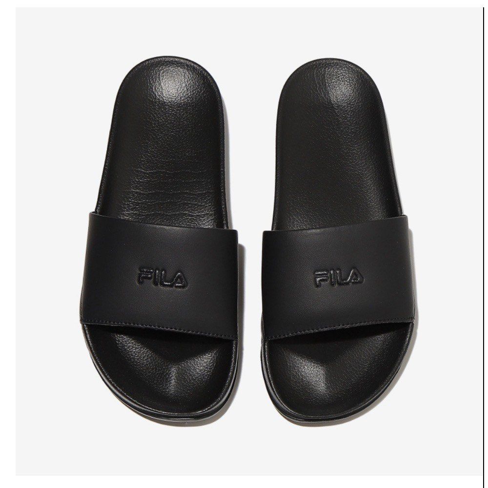 Fila drifter slides black new arrivals