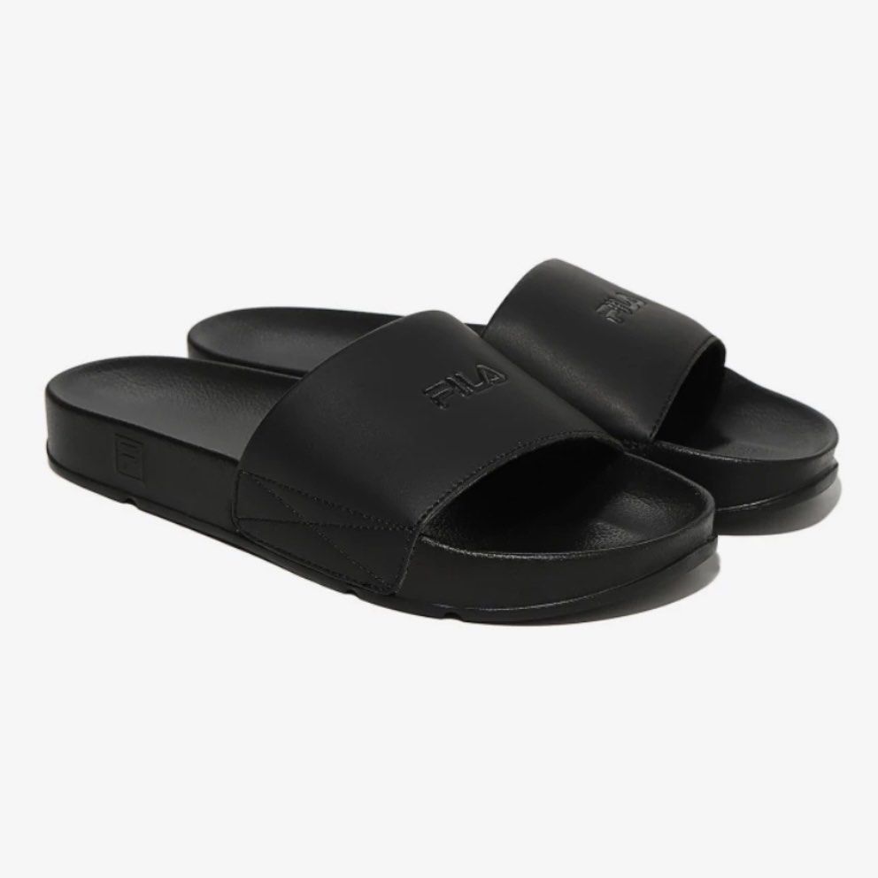 FILA Drifter Mini Logo Unisex Slides Slipper 2023New Women s Fashion Footwear Flipflops and Slides on Carousell