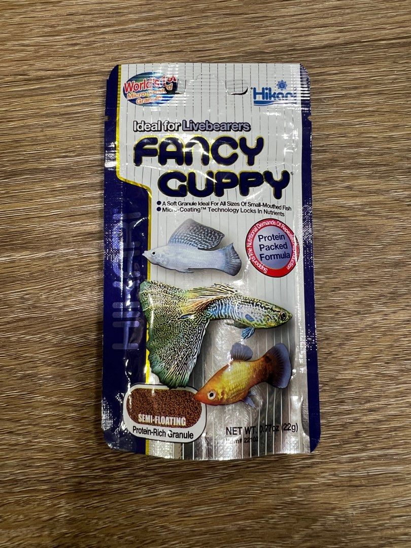 Hikari guppy fish food sales