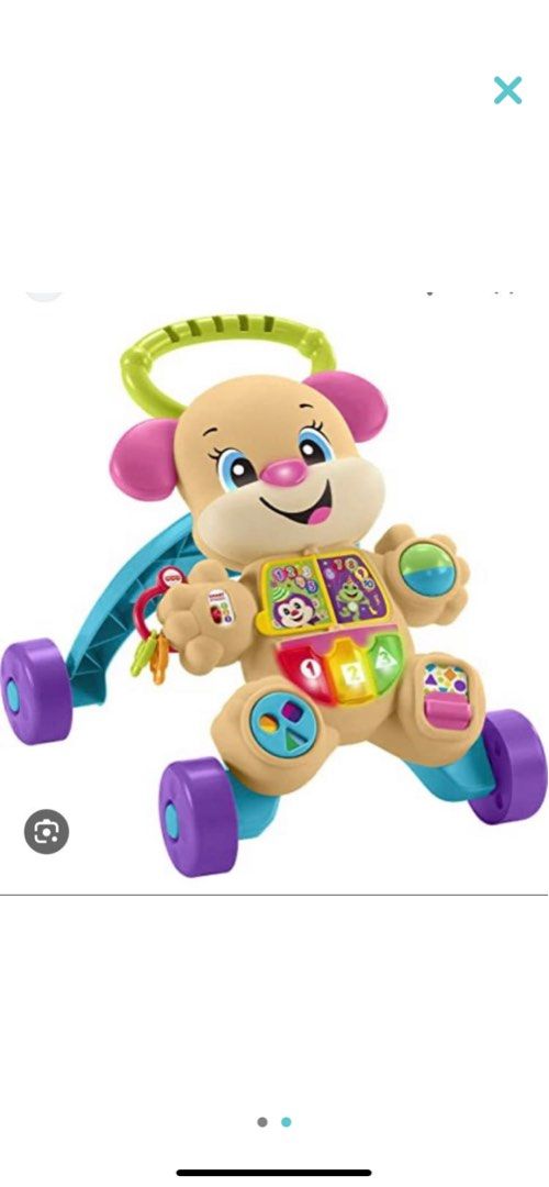 Fisher price laugh hot sale and learn sis walker