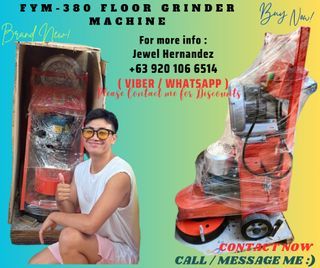 FYM-380 FLOOR GRINDER MACHINE IS BRAND NEW AND ON-HAND / READY TO PICK-UP