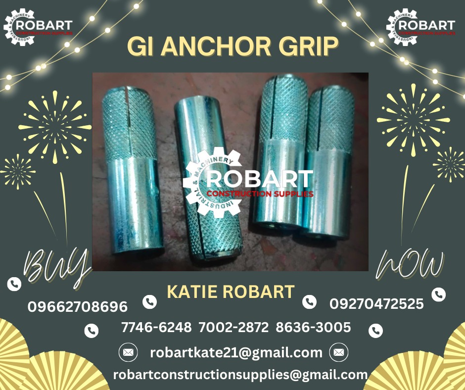 GI ANCHOR GRIP, Commercial & Industrial, Construction Tools & Equipment ...