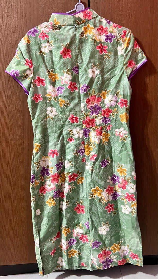Golden scissors cheongsam cheap