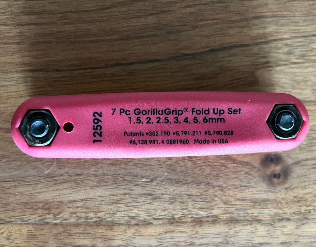 Gorilla Grip Allen Key Set, Furniture & Home Living, Home Improvement