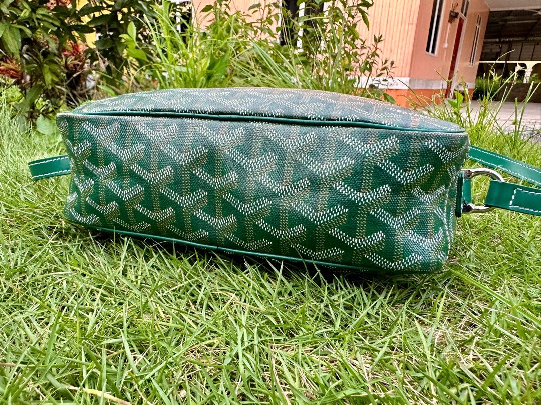 Goyard cap vert crossbody goyardine outlet
