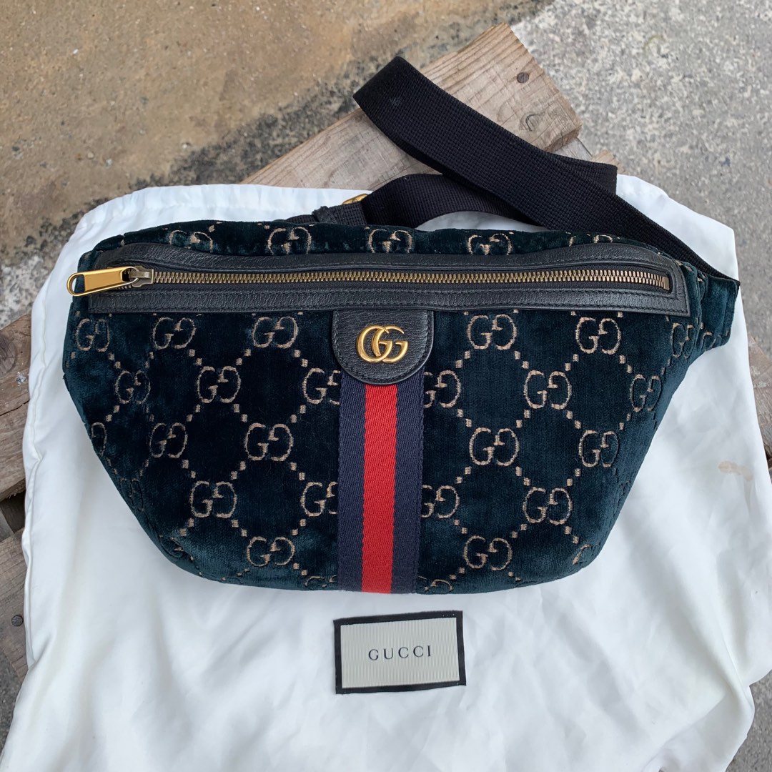 Gg hotsell velvet bag
