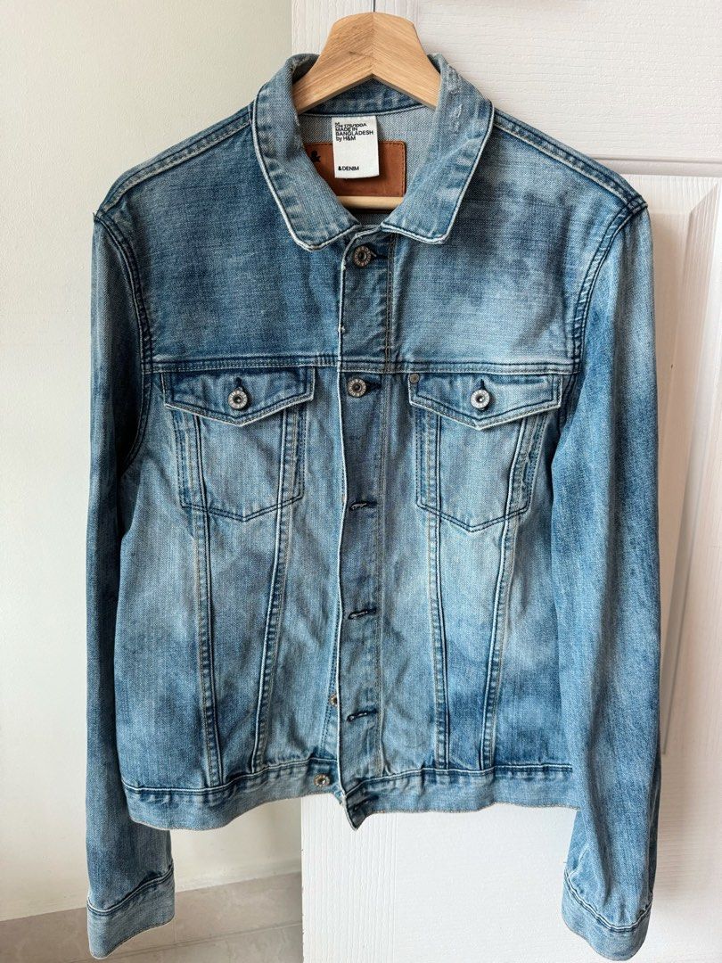 Medium size denim jacket new arrivals
