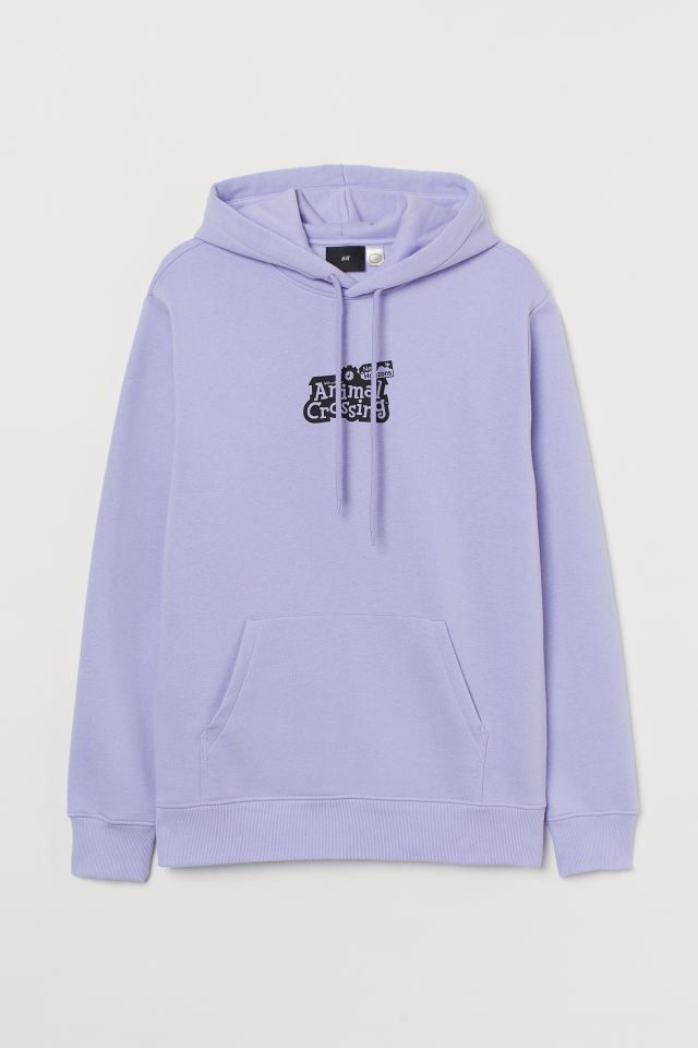 Purple h&m hoodie sales