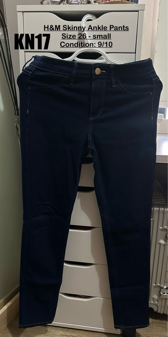H M Skinny Ankle Pants Women s Fashion Bottoms Jeans on Carousell