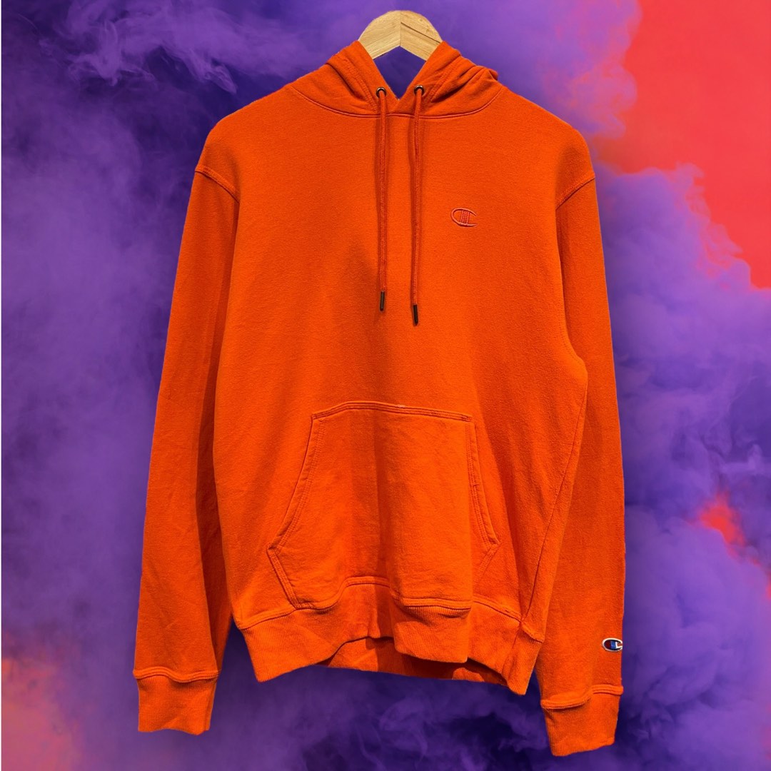 Champion sale hoodie orange