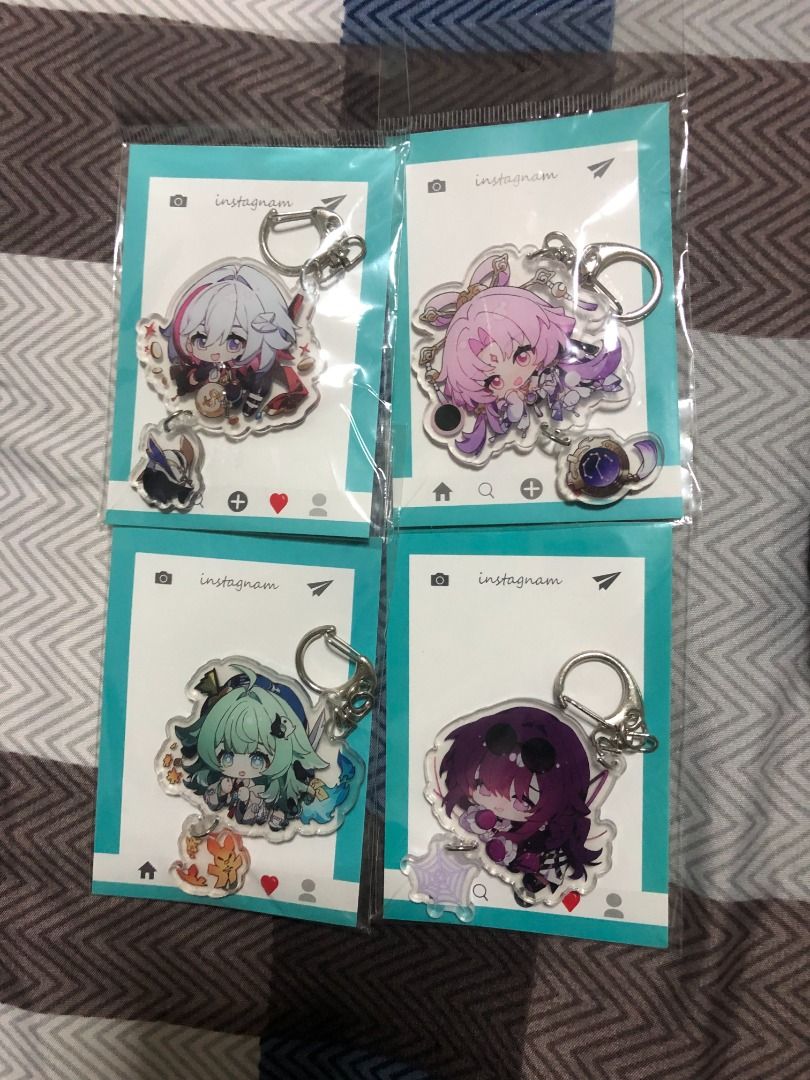 HSR Honkai Star Rail Keychains, Hobbies & Toys, Memorabilia ...