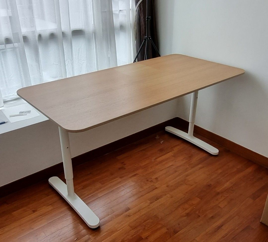 IKEA BEKANT デスク 昇降式 160×80