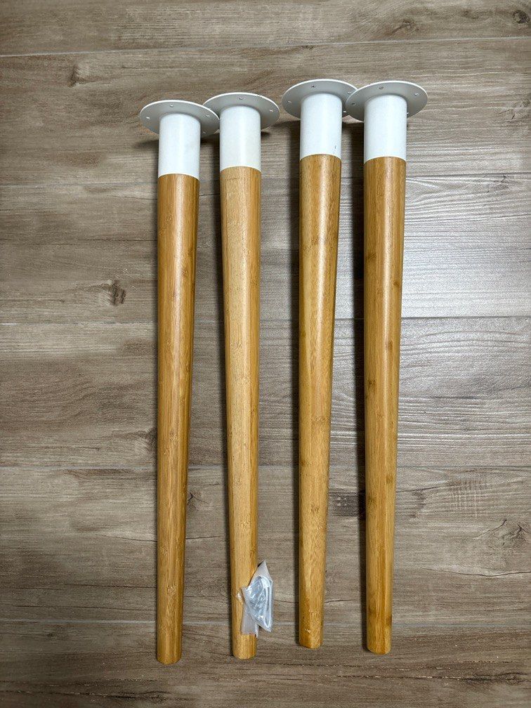 IKEA legs (for any table top,model: HILVER), Furniture & Home Living ...