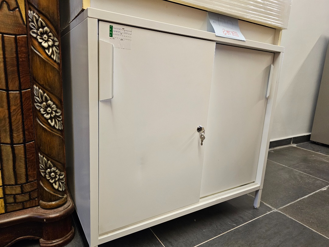 IKEA TROTTEN with sliding doors, white, IKEA TROTTEN