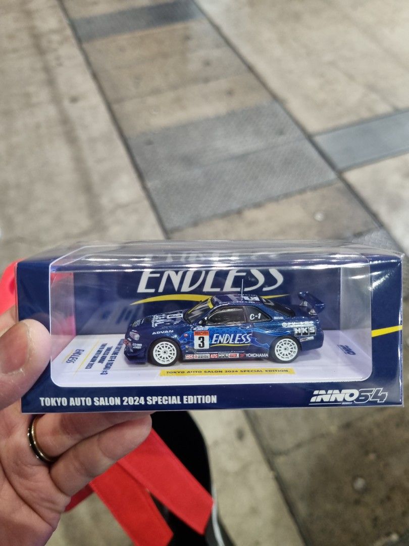 inno64 Nissan skyline GTR R34 Tokyo Auto Salon 2024 Endless, Hobbies