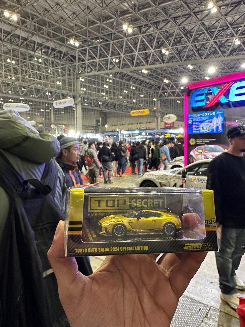 Inno64 Top Secret GTR R35 *Ready stock* Tokyo Auto Salon 2024, Hobbies