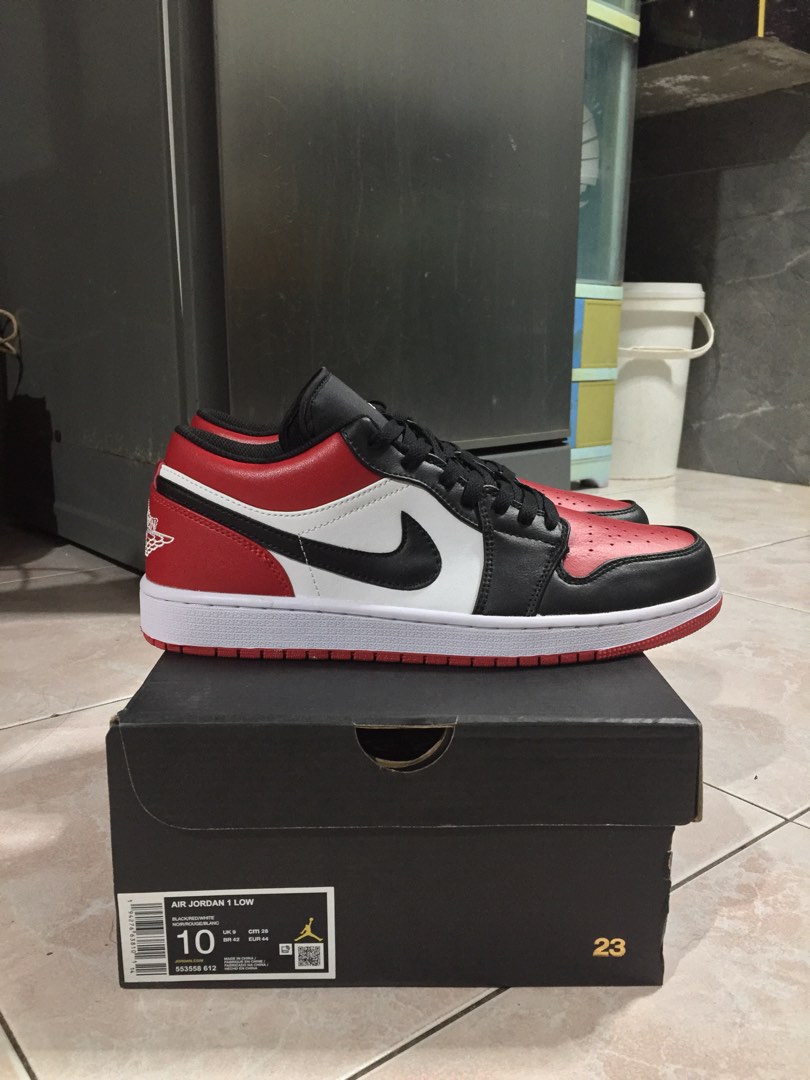 j1 low bred toe