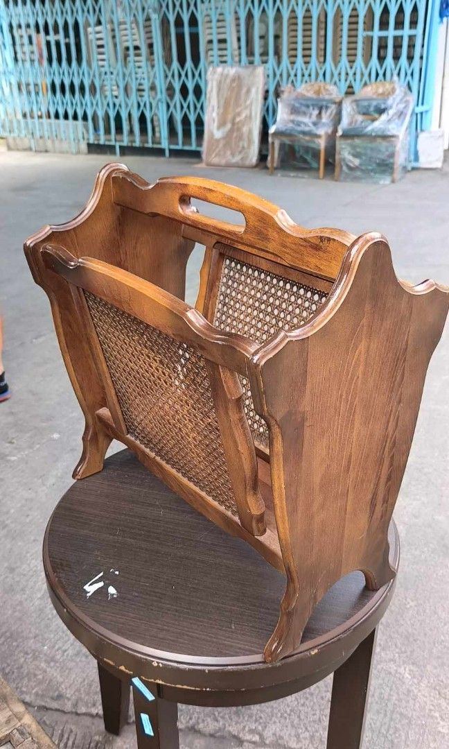 Japan Vintage Magazine Rack,, Furniture & Home Living, Furniture, Other ...