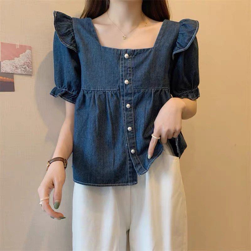 New trendy tops outlet for jeans