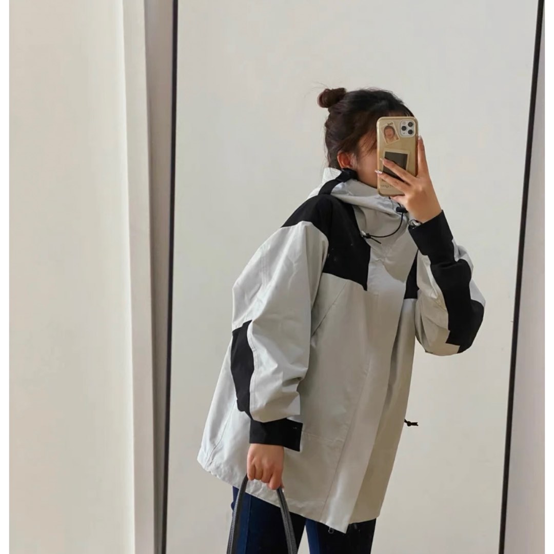 Jeep Jacket Windbreaker Couple White Women s Fashion Coats Jackets and Outerwear on Carousell