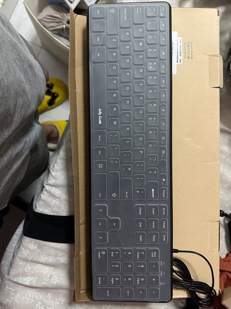 Jelly Comb Wired Keyboard and Mouse, Computers & Tech, Parts
