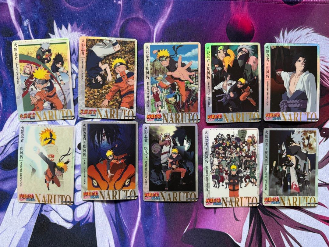 Kayou Naruto Ninja Age PTR Cards (See Desc for price list), Toys