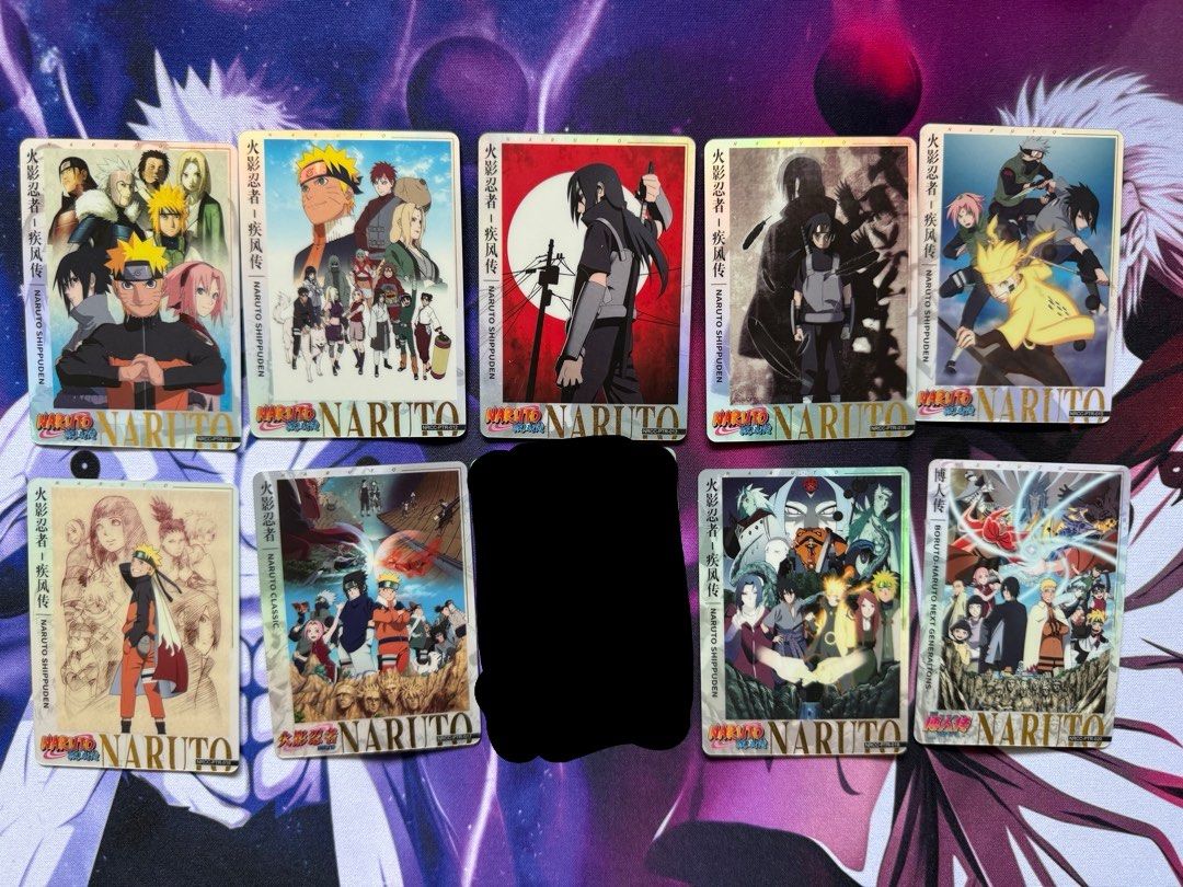 Kayou Naruto Ninja Age PTR Cards (See Desc for price list), Toys