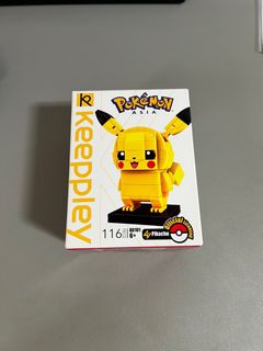 Pokemon Team Aqua Pikachu Qman Building Blocks Toy Set