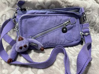 Kipling small sling bag purple