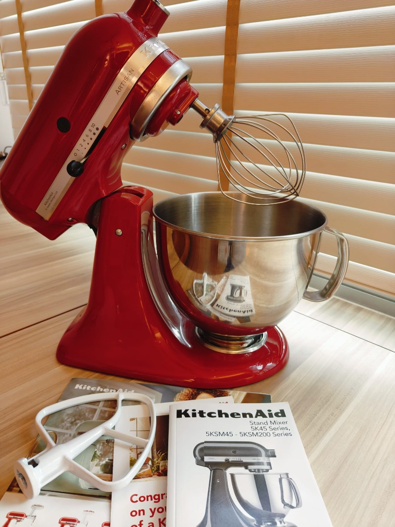 KitchenAid Artisan Stand Mixer 4.8L KSM125B, TV & Home Appliances