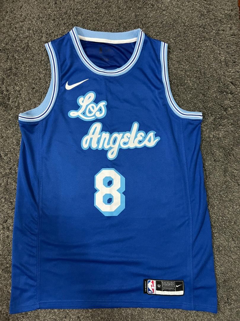 Blue lakers jersey kobe 8 on sale