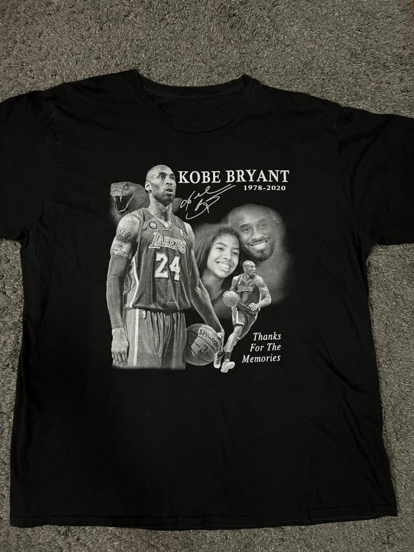 Kobe bryant store tribute tee