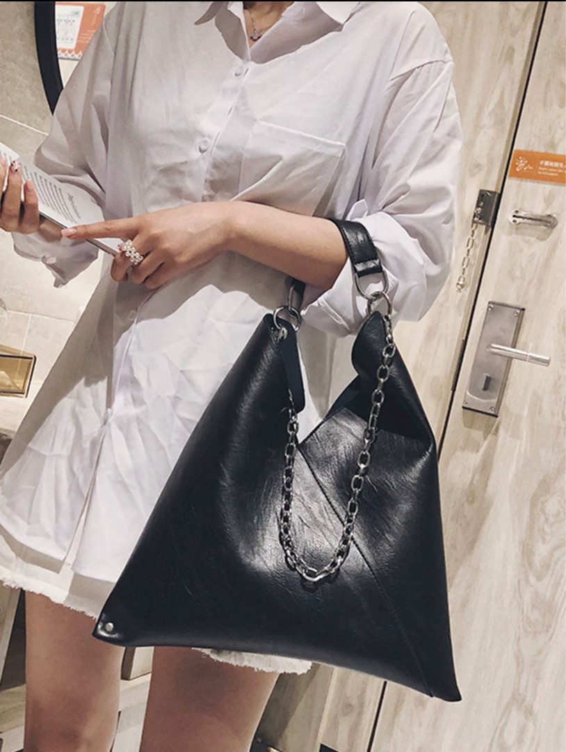 korean black ulzzang bag, Women's Fashion, Bags & Wallets, Shoulder