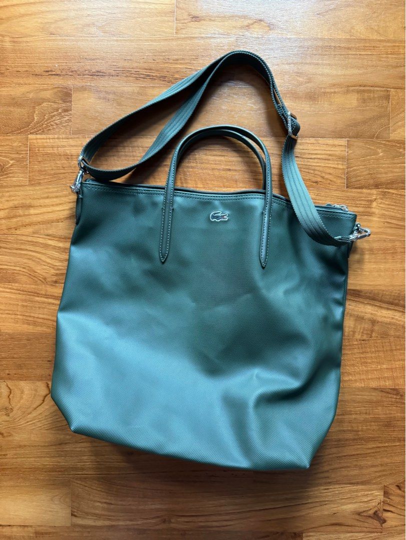 Lacoste tote bag with sling cheap