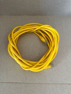 LAN Cable Yellow Color (5meter)