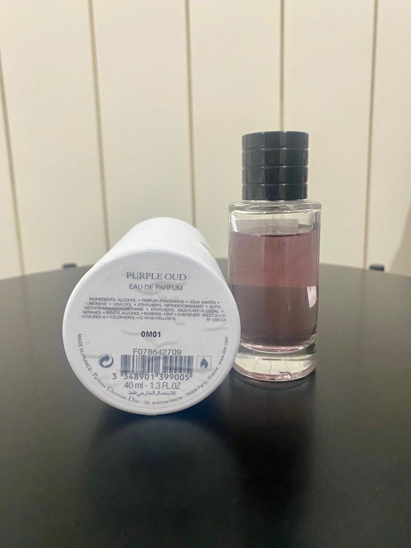 LCP Dior Purple Oud EDP 40ml Beauty Personal Care Fragrance