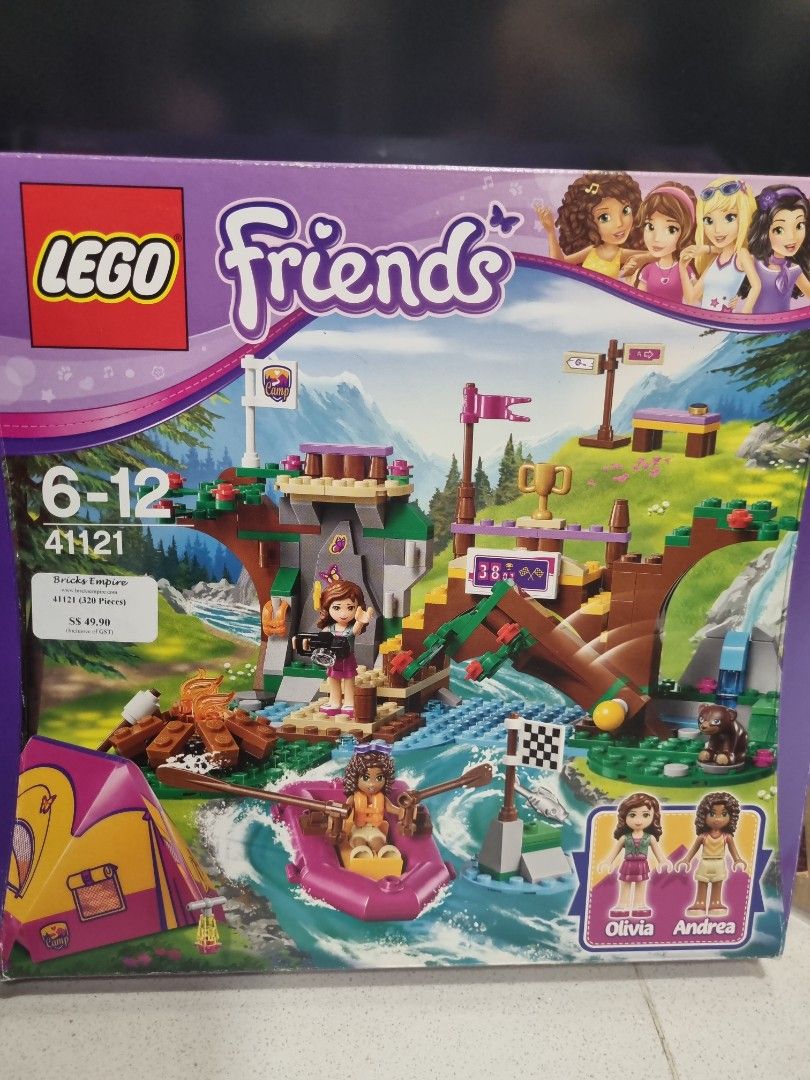 Lego Raft Ride Lego Friends - Adventure Camp Rafting, Hobbies & Toys, Toys & Games on ...